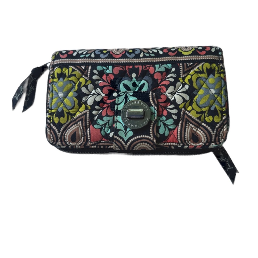 Vera Bradley Turnloxk Sierra Multi Colored Wallet